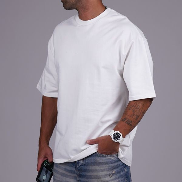 ESSENTIAL OVERSIZED TSHIRT PACK OF 2 - WHITE