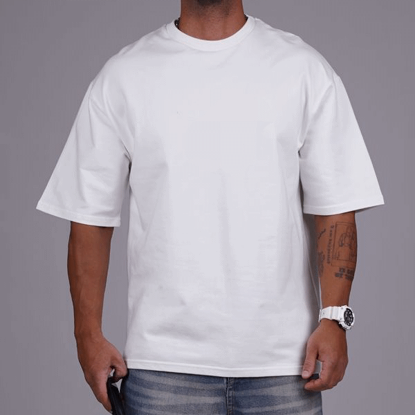 ESSENTIAL OVERSIZED TSHIRT PACK OF 2 - WHITE